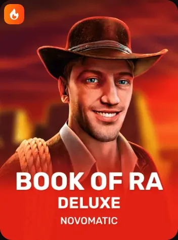 Tile for Book of Ra Deluxe (Novomatic), playable at Amunbet