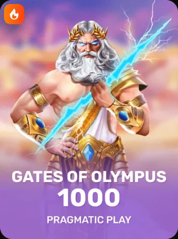 Tile for Gates of Olympus 1000 (Pragmatic Play), playable at Amunbet