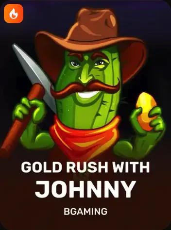 Tile for Gold Rush with Johnny (BGaming), playable at Amunbet