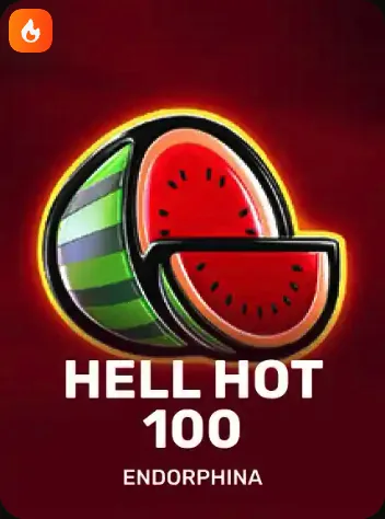 Tile for Hell Hot 100 (Endorphina), playable at Amunbet