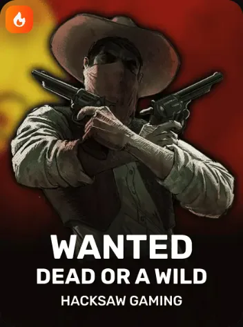 Tile for Wanted Dead or a Wild (Hacksaw Gaming), playable at Amunbet